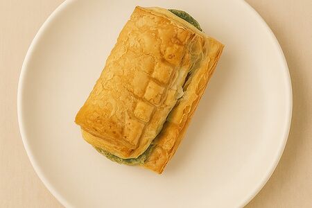 Слойка со шпинатом