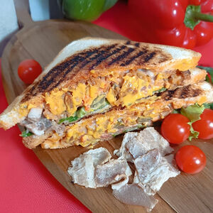 Чизбургер Хот сэндвич