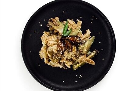 Тори но шиитаки сарада