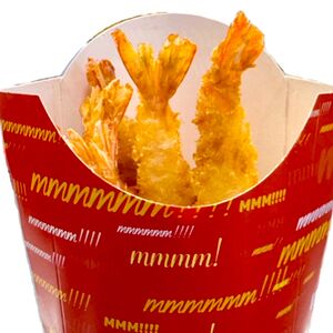 Креветки темпура с соусом