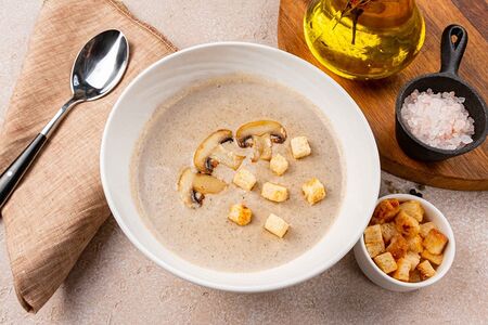 Грибной крем-суп