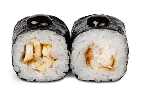 Маки с угрем