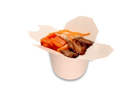 Вок с говядиной 