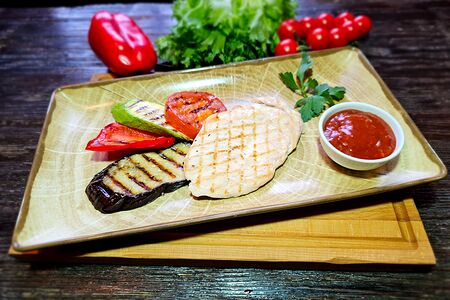 Курочка с овощами