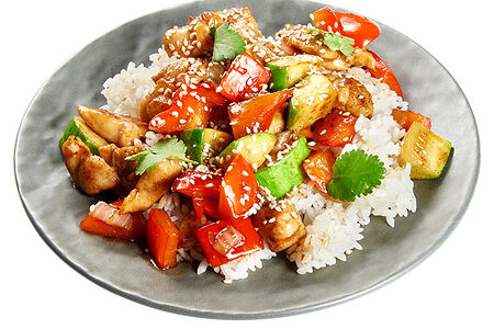 Курица Терияки с рисом