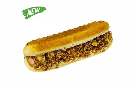 Хот-дог Сырный цезарь