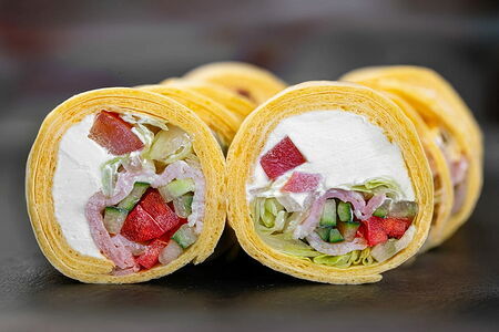 Тортилья с беконом