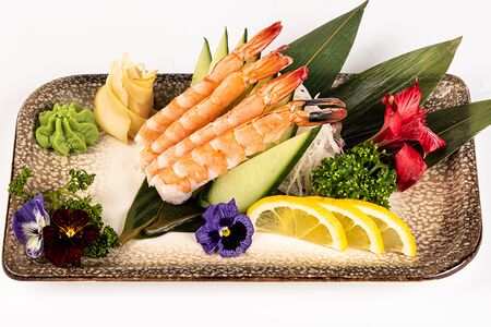 Сашими креветка