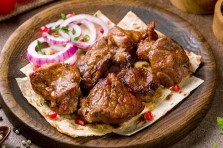 Шашлык из cвинoй шейки