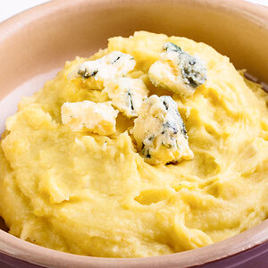 Картофельное пюре с блю чиз