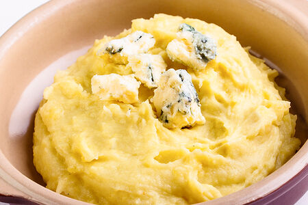 Картофельное пюре с блю чиз