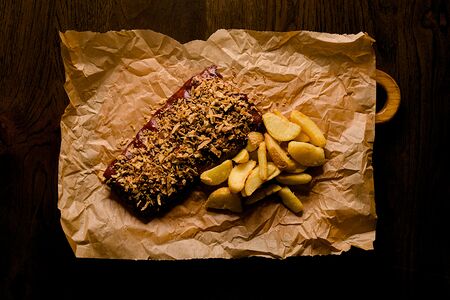 Рёбра свиные барбекю