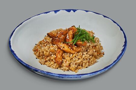 Рис тайский с цыплёнком