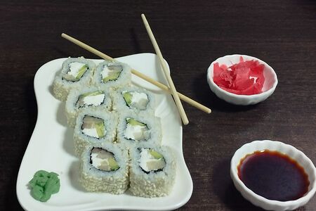 Ролл с масляной рыбой 