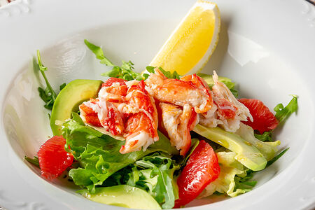 Cалат с камчатским крабом