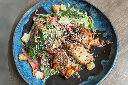 Салат с индейкой