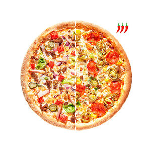 Пицца Сочный бургер и Мехико