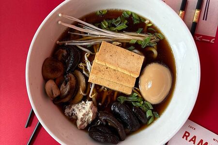 Грибной Рамен с Тофу