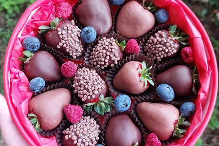 Клубника в шоколаде №33 Шайба