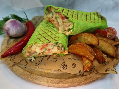 Шаурма чесночная