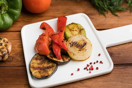 Овощи на углях