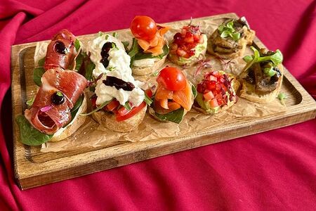 Ассорти брускетт