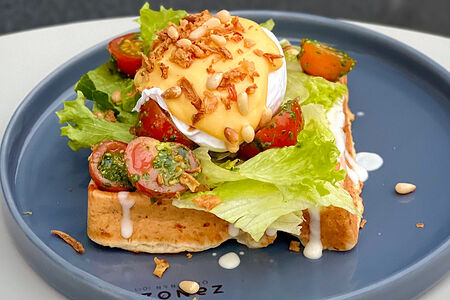 Чикен вафля