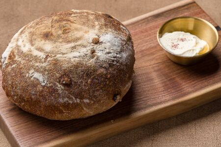 Тартин темный с клюквой