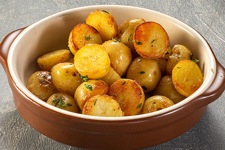 Бизнес-ланч Картофель, обжаренный с чесноком и тимьяном