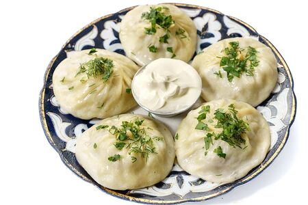 Манты из говядины