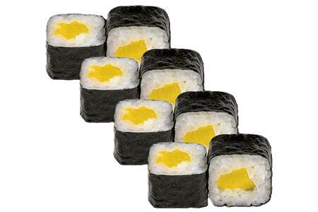 Маки с такуан