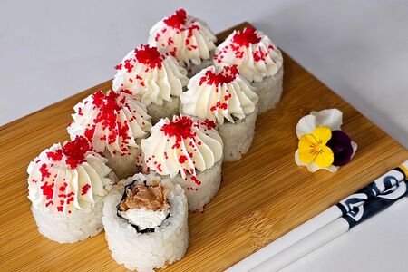 Сливочный лосось терияки