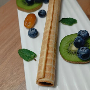 Трубочки со сгущенным молоком