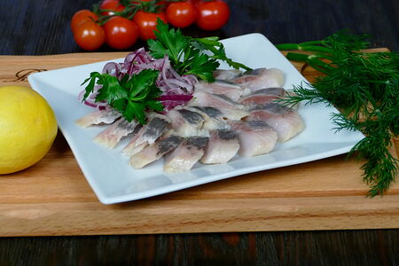 Сельдь под водочку