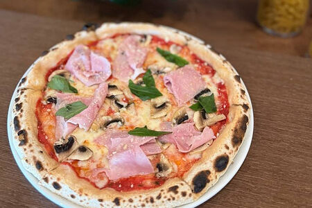 Ветчина и грибы