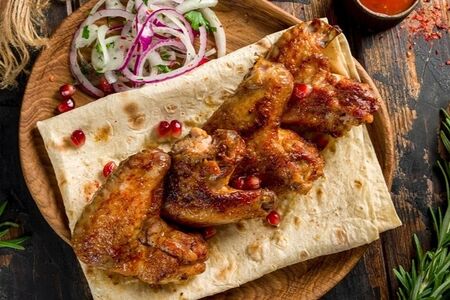 Шашлык из куриных крылышек