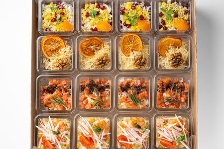 Салат-бокс, размер L