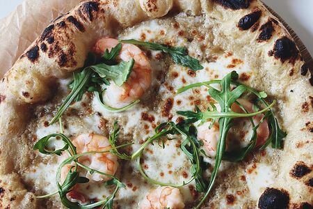 Чесночно-сливочная креветка