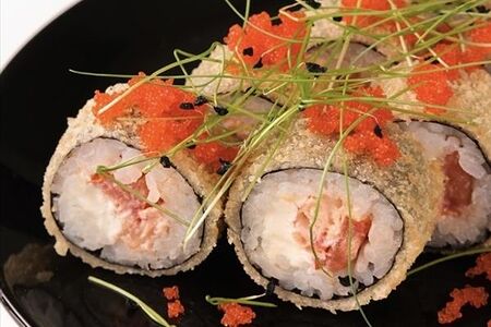 Сяке темпура