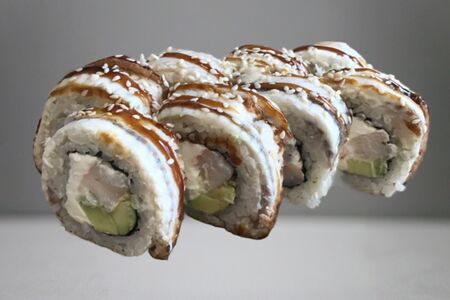 Филадельфия Унаги с креветкой