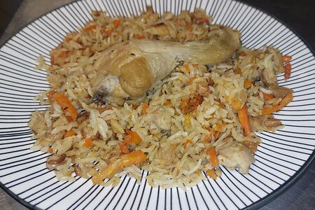 Плов Андижанский с курицей