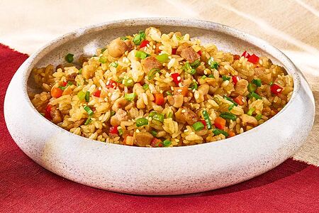 Тяхан с курицей