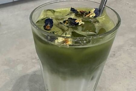 Айс матча латте