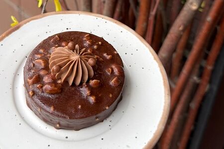 Тарталетка Сникерс