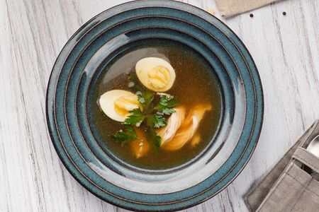 Куриное консоме