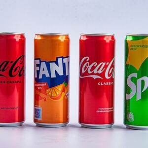 Газированные напитки в ассортименте