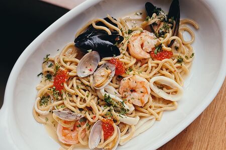 Паста с морепродуктами