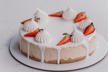 Шёлковый кокосовый чизкейк