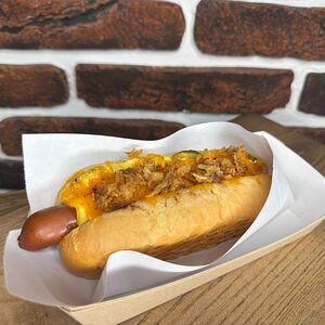 Американский сырный хот-дог