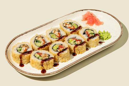 Ролл Темпура угорь жареный New